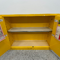 Justrite Sure-Grip EX 40 Gallon Paint & Ink Storage Cabinet image 2